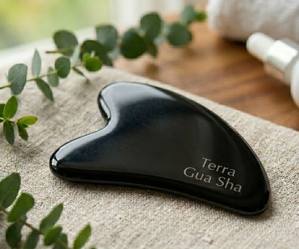 Piedra Gua Sha de Obsidiana