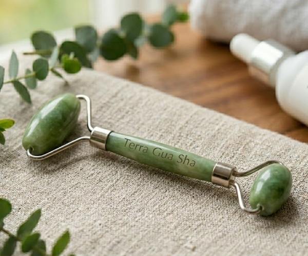 Rodillo Facial de Jade
