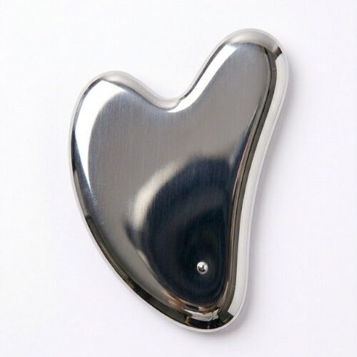 gua sha de acero inoxidable